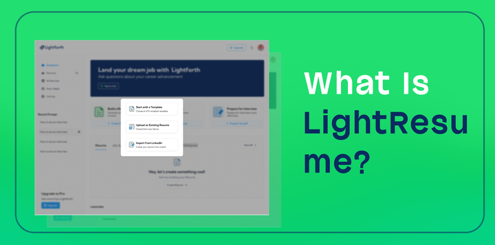 Light Resume: How it works to help you land your dream job