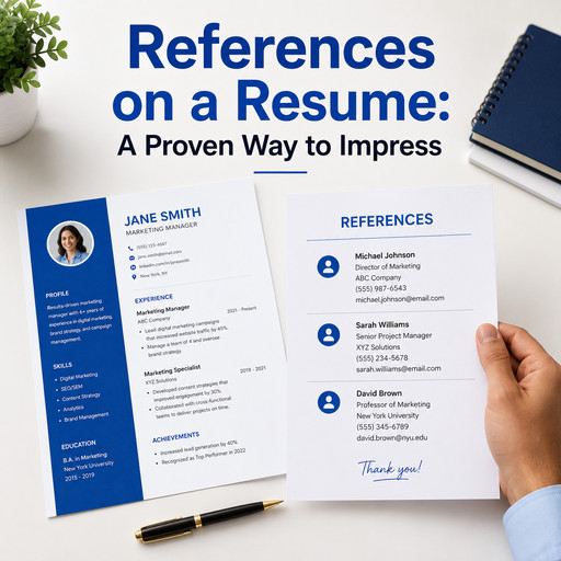 References on a resume