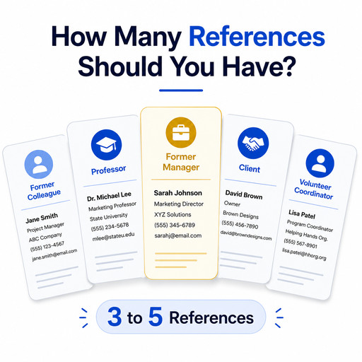 How many references should you have