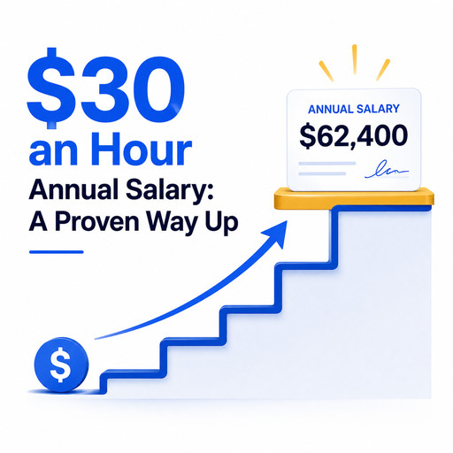 $30 an hour annual salary