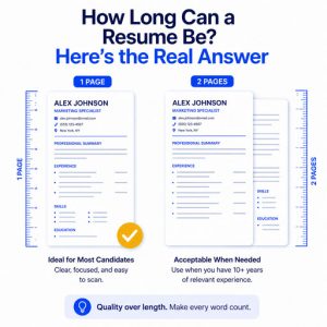 how long can a resume be